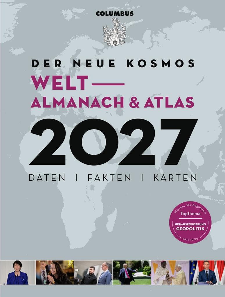 Der neue Kosmos Welt-Almanach & Atlas 2027