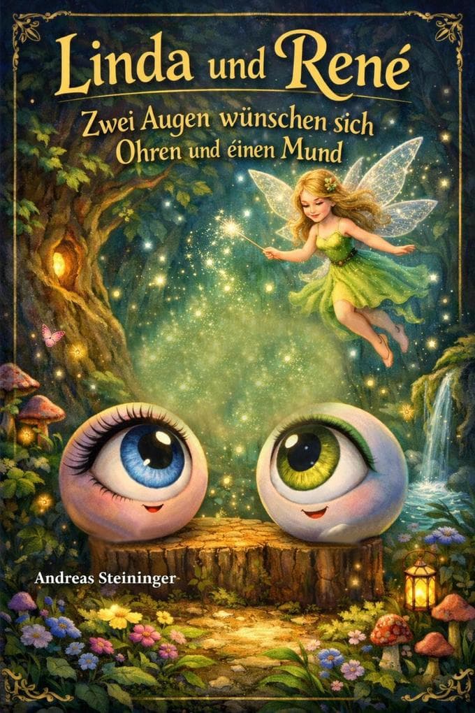 Zwei Augen wünschen sich Ohren und einen Mund.
