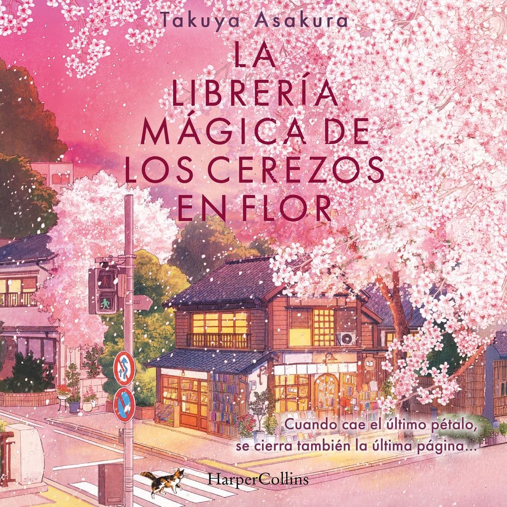 La librería mágica de los cerezos en flor
