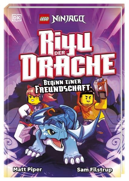 LEGO® NINJAGO® Riyu der Drache - Beginn einer Freundschaft: LEGO Lese-Abenteuer für Kinder ab 6 Jahren. Mit dynamischem Comic-Illustrationen und integriertem Suchspiel
