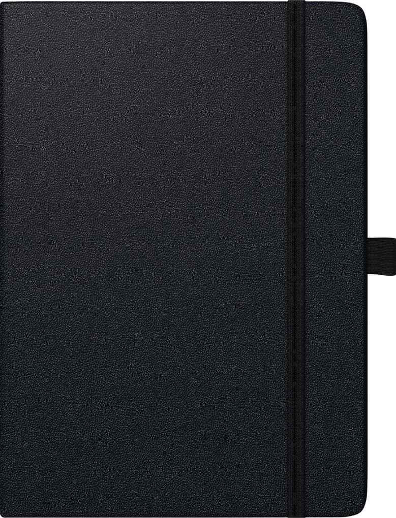 BRUNNEN 1078166907 Buchkalender Premium Mod. 781 2027 A4, Kunststoff, schwarz