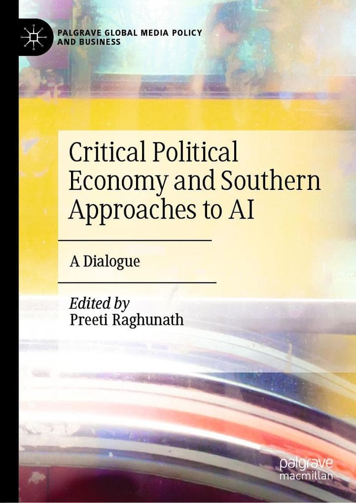 Critical Political Economy and Southern Approaches to AI