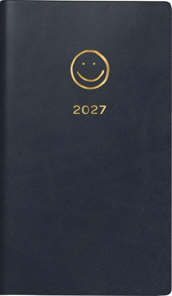 rido/idé 7016915047 Taschenkalender Mod. Taschenplaner int. 2027 "Smile" A6, Kunstleder