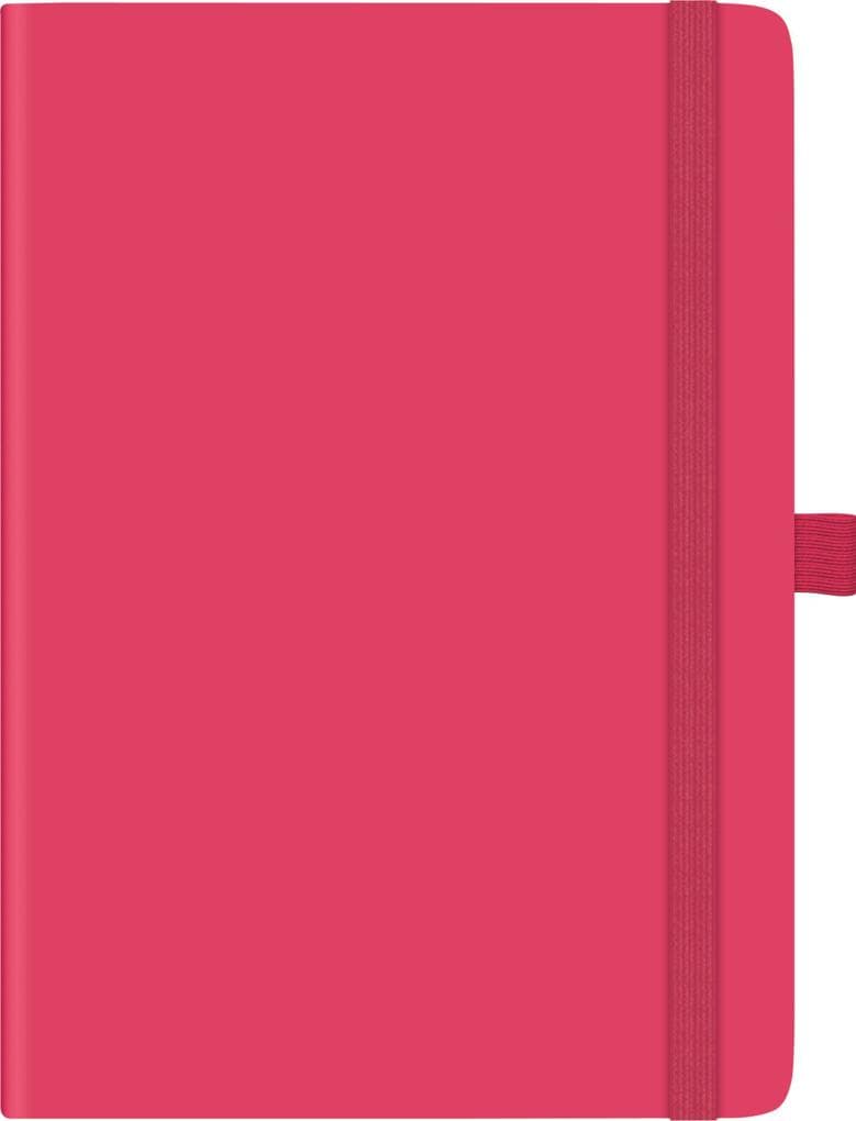 BRUNNEN 1079166267 Buchkalender Kompagnon Mod. 791 66 2027 A5, Kunststoff, pink