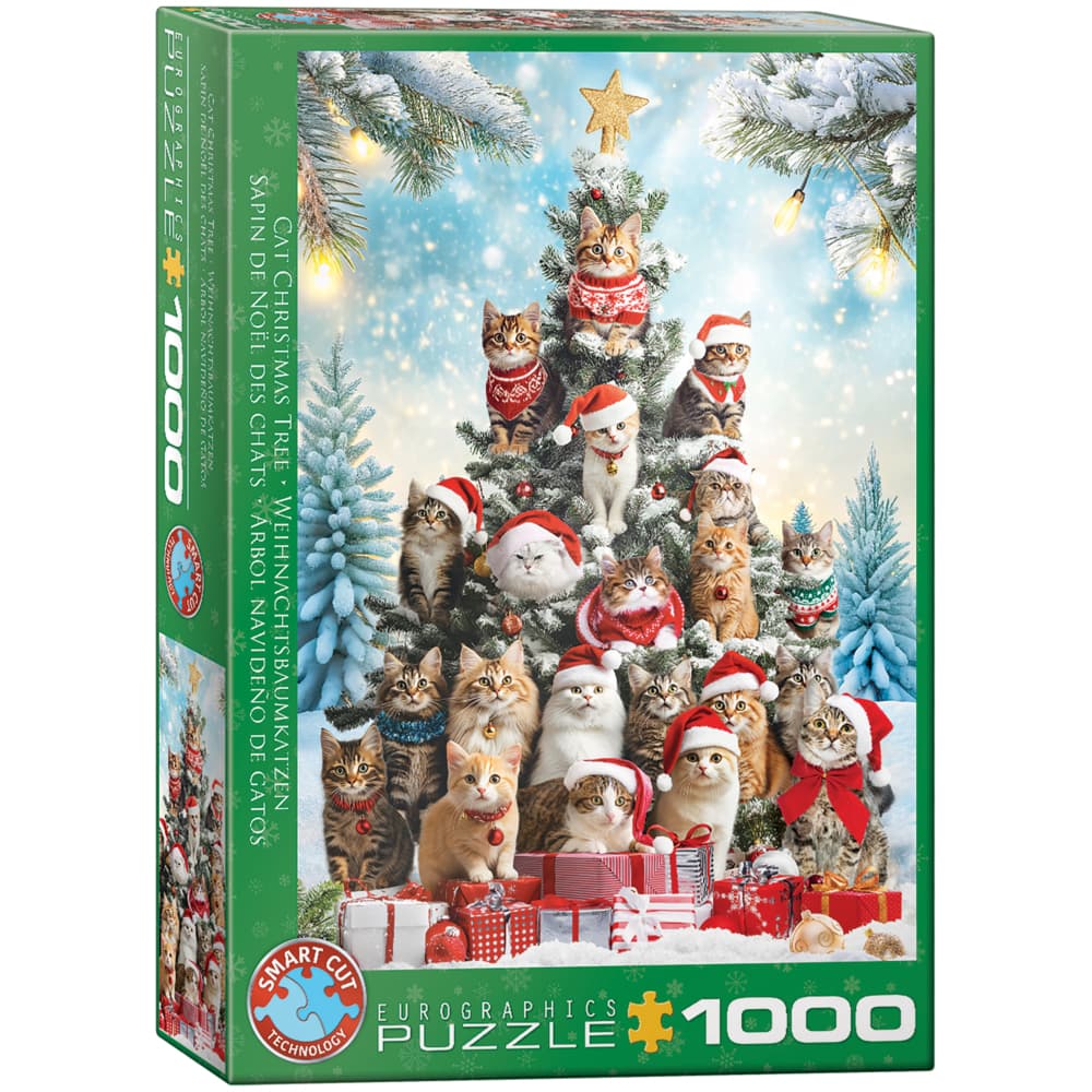 Der Katzen-Weihnachtsbaum