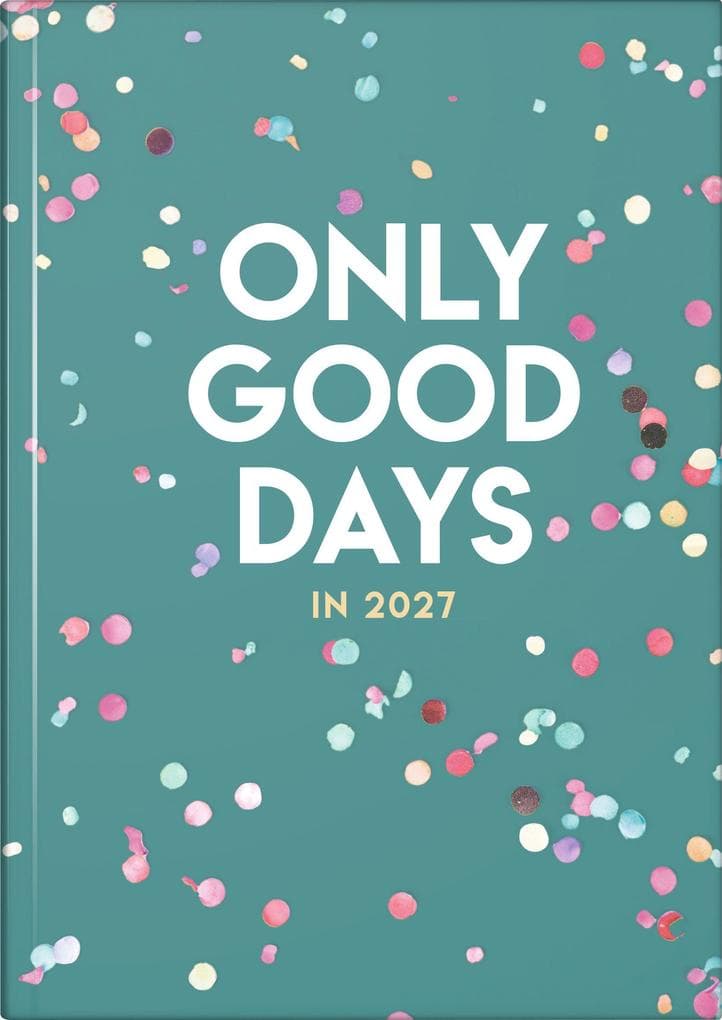 rido/idé 7028507057 Buchkalender Premium Young Line 2027 "Confetti" A5, Papier