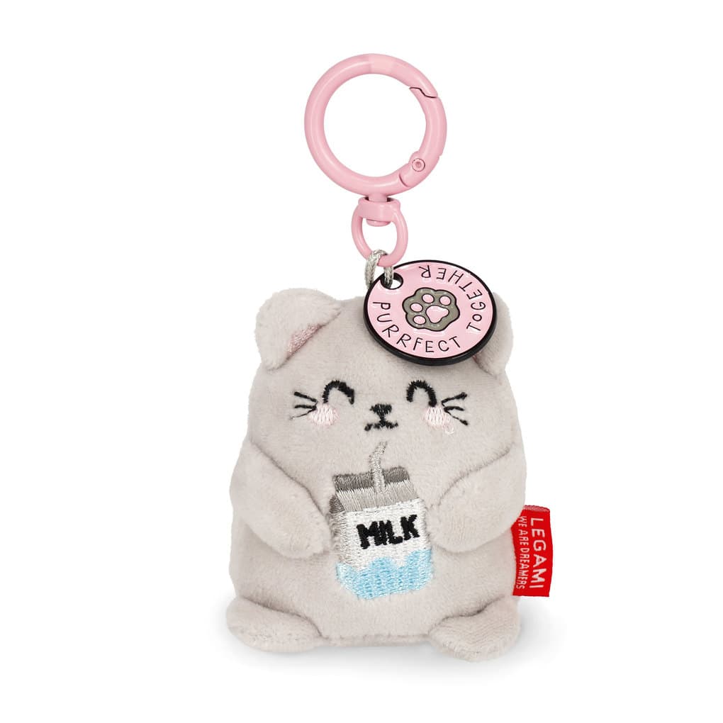 Super Soft! - Plush Key Ring - Kitty - Milk - Tiny