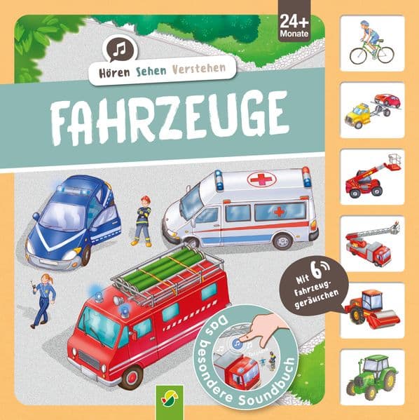 Hören-Sehen-Verstehen Fahrzeuge I Ab 24 Monaten