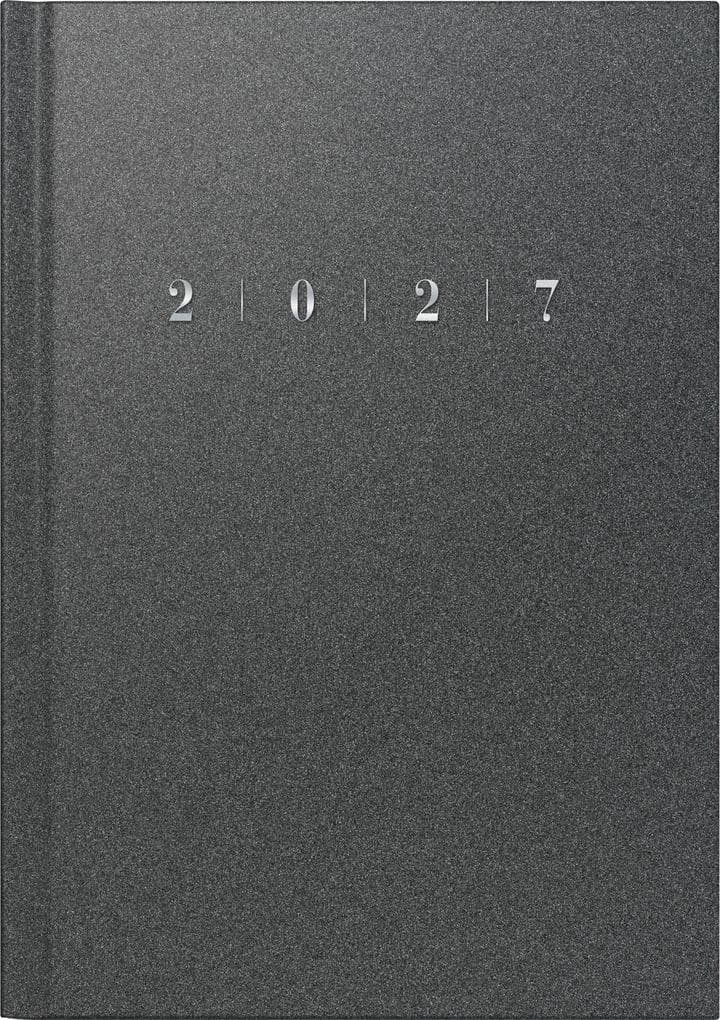 rido/idé 7023013807 Buchkalender Mod. studioplan int. 2027 168×240 mm, Kunststoff, grau