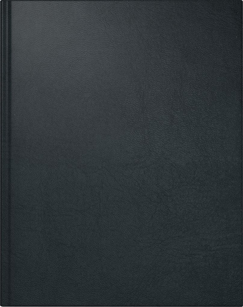 rido/idé 7024074907 Buchkalender Premium Mod. Managerkalender TM 2027 205×260 mm, Kunstleder, schwarz