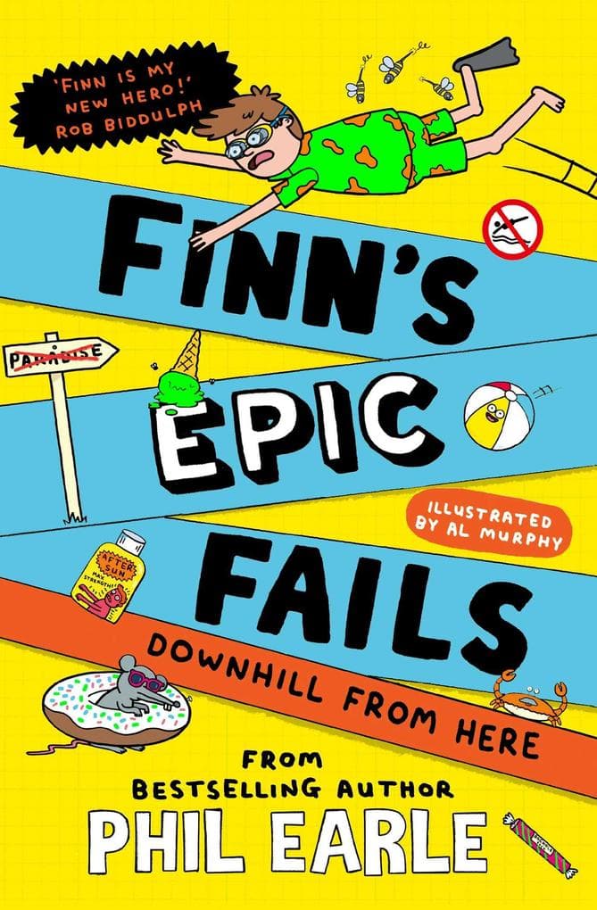 Finn's Epic Fails: Downhill from Here