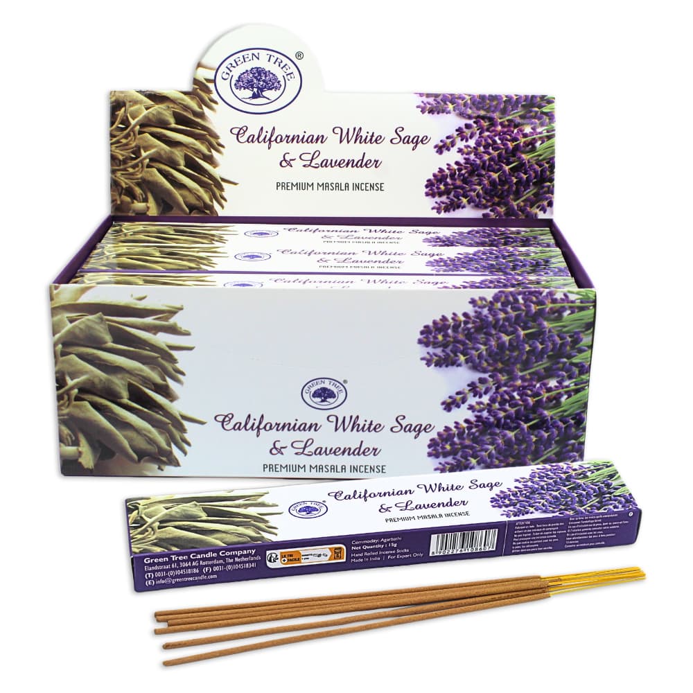 White Sage & Lavender Räucherstäbchen