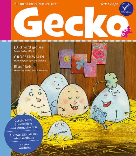 Gecko Kinderzeitschrift Band 112: Thema: Wachsen