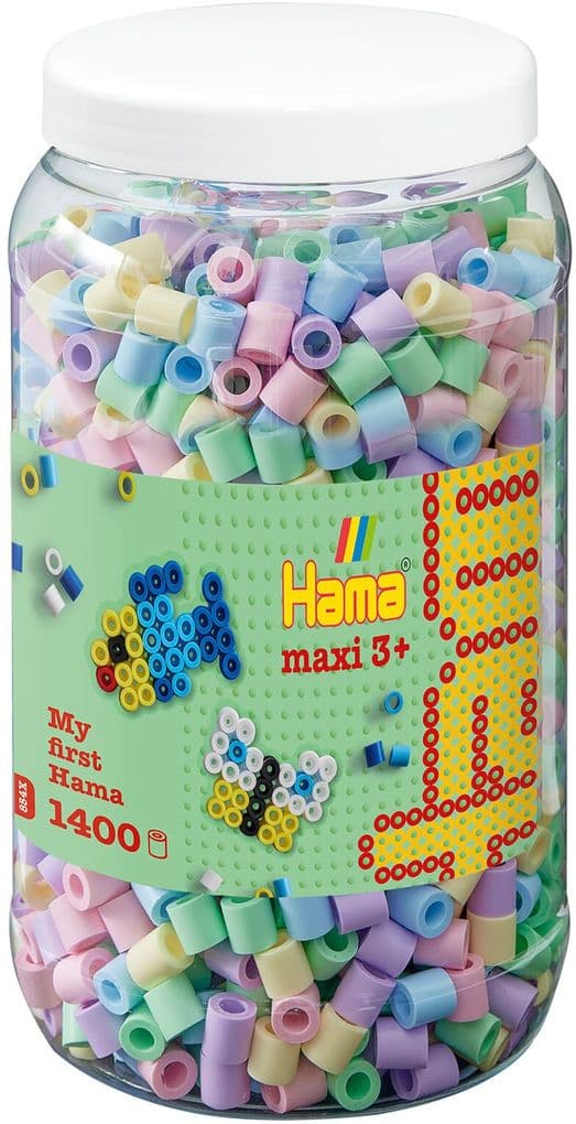 HAMA Maxi Dose Pastellmix 2, 1.400 Stück