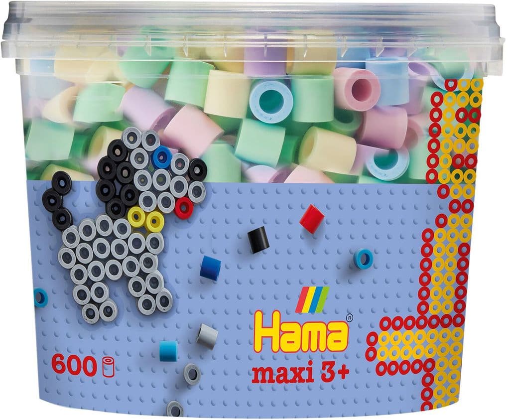 HAMA Maxi Dose Pastellmix 2, 600 Stück