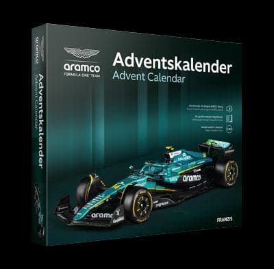 FRANZIS 67325 - Aston Martin Aramco Formel 1 Adventskalender