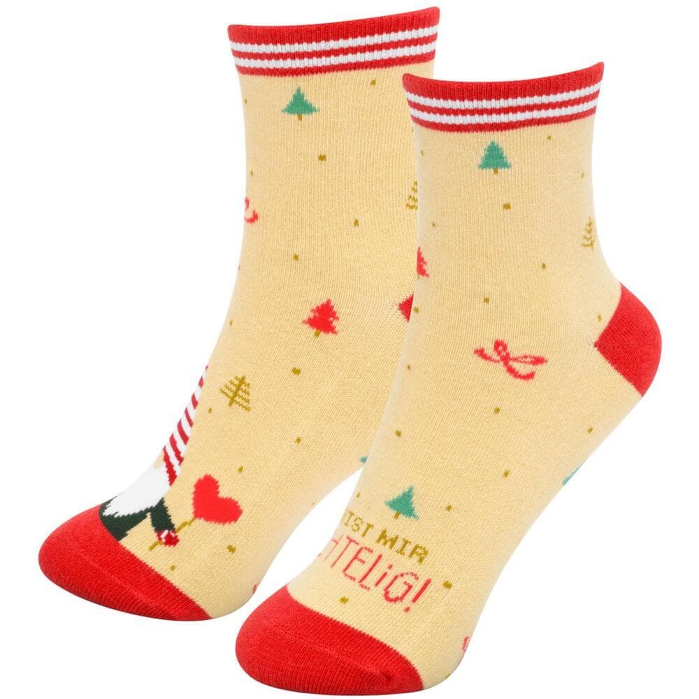 Zaubersocken Frauen Motiv "Wichtel"