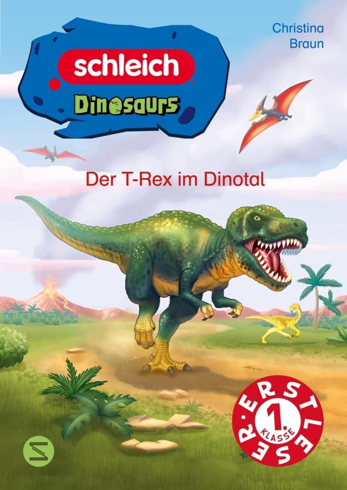 Dinosaurs: Der T-Rex im Dinotal: Erstlesebuch Lesestufe 1 | Dinosaurierbuch für Leseanfänger ab 6 Jahren