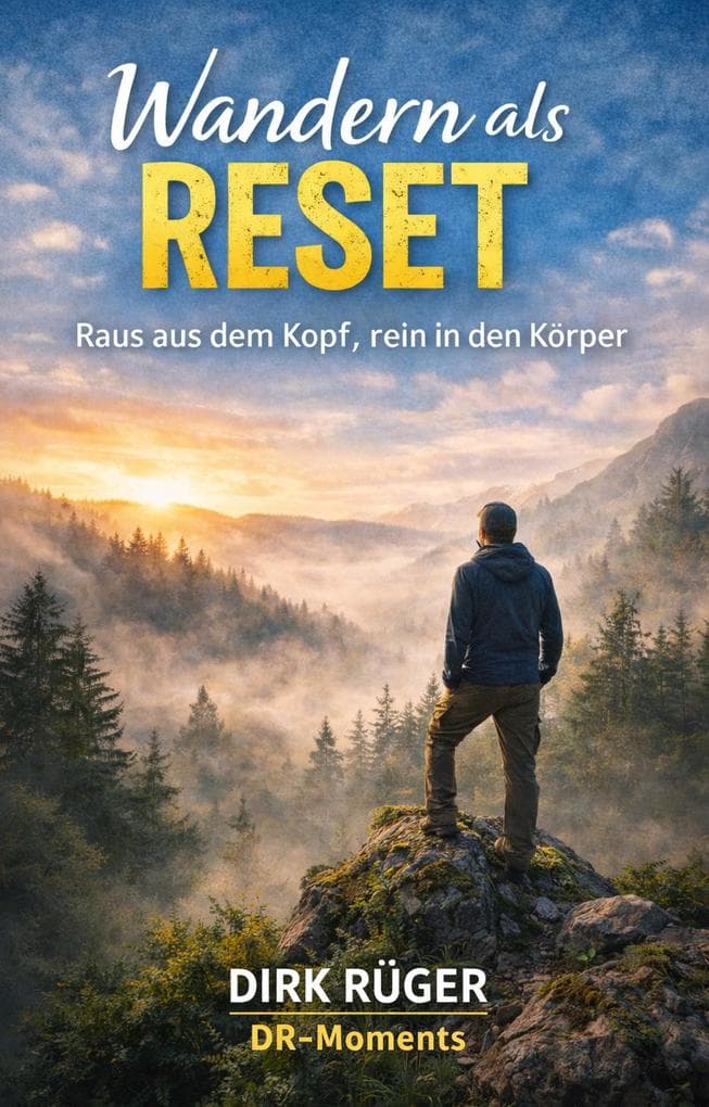 Wandern als Reset - raus aus dem Kopf, rein in den Körper: Wie du mit einfachen Touren wieder bei dir ankommst - ohne Druck, ohne Perfektion.