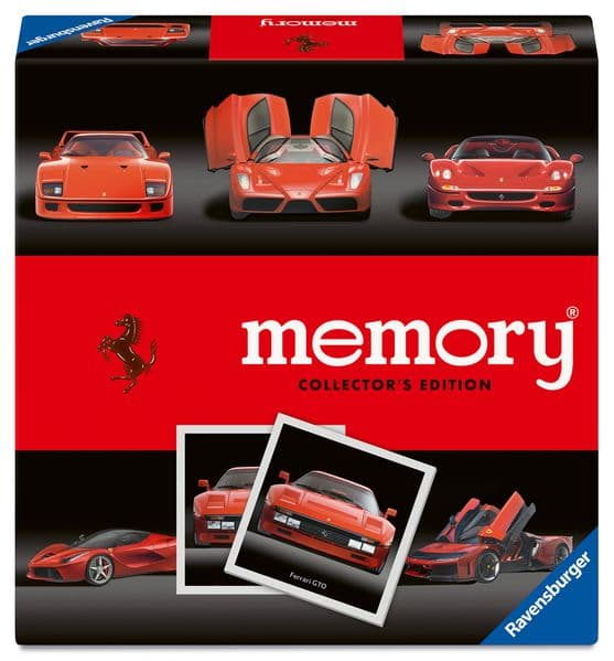 Collector s memory® Ferrari - Gesellschaftsspiel & Brettspiel ab 6 Jahre