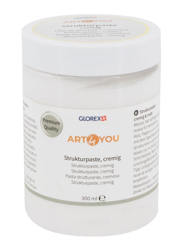 Strukturpaste cremig Premium Qualtiät