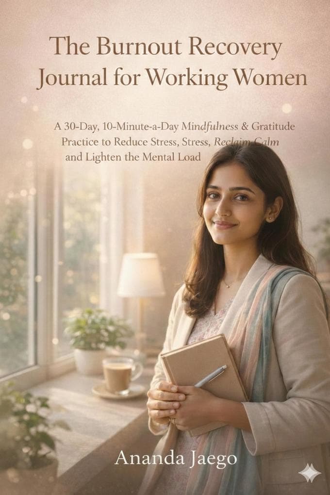 The Burnout Recovery Journal for Working Women A 30-Day, 10-Minute-a-Day Mindfulness & Gratitude Practice to Reduce Stress, Stress, Reclaim Calm and Lighten the Mental Load (. Reset & Rise Series)