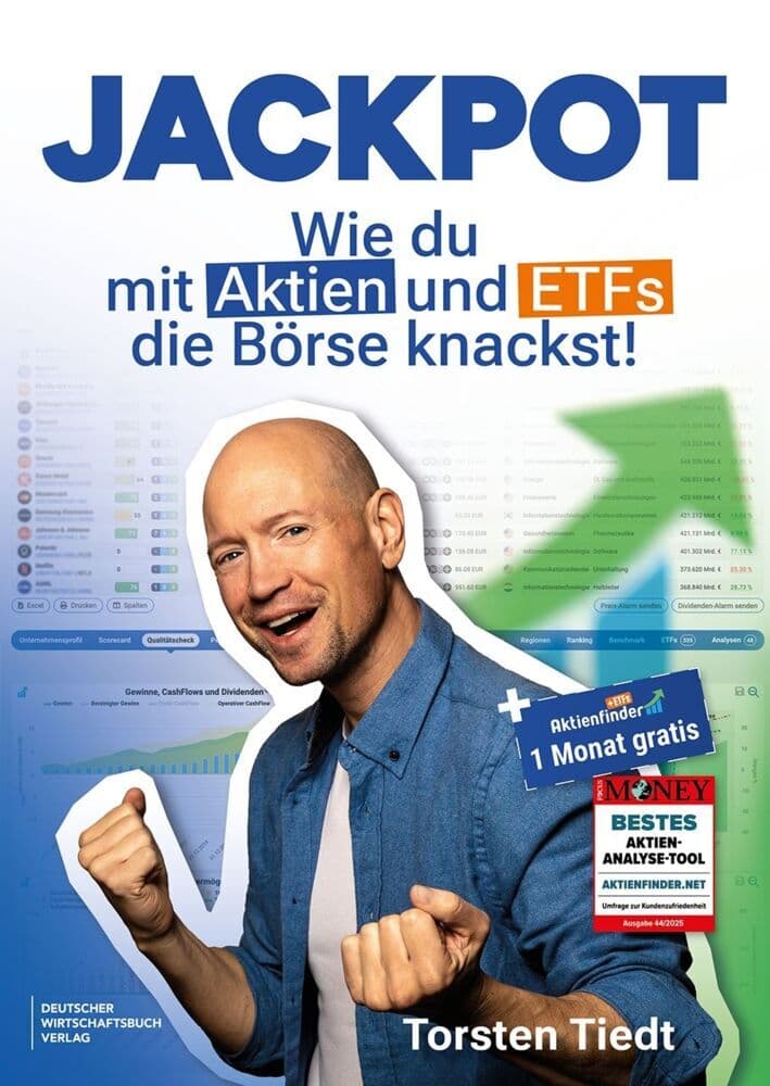 Jackpot: Qualitätsaktien und sichere Dividendenzahler finden, persönliche Anlagestrategie entwickeln und Aktiendepot optimieren