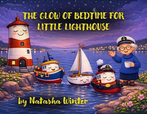 THE GLOW OF BEDTIME FOR LITTLE LIGHTHOUSE