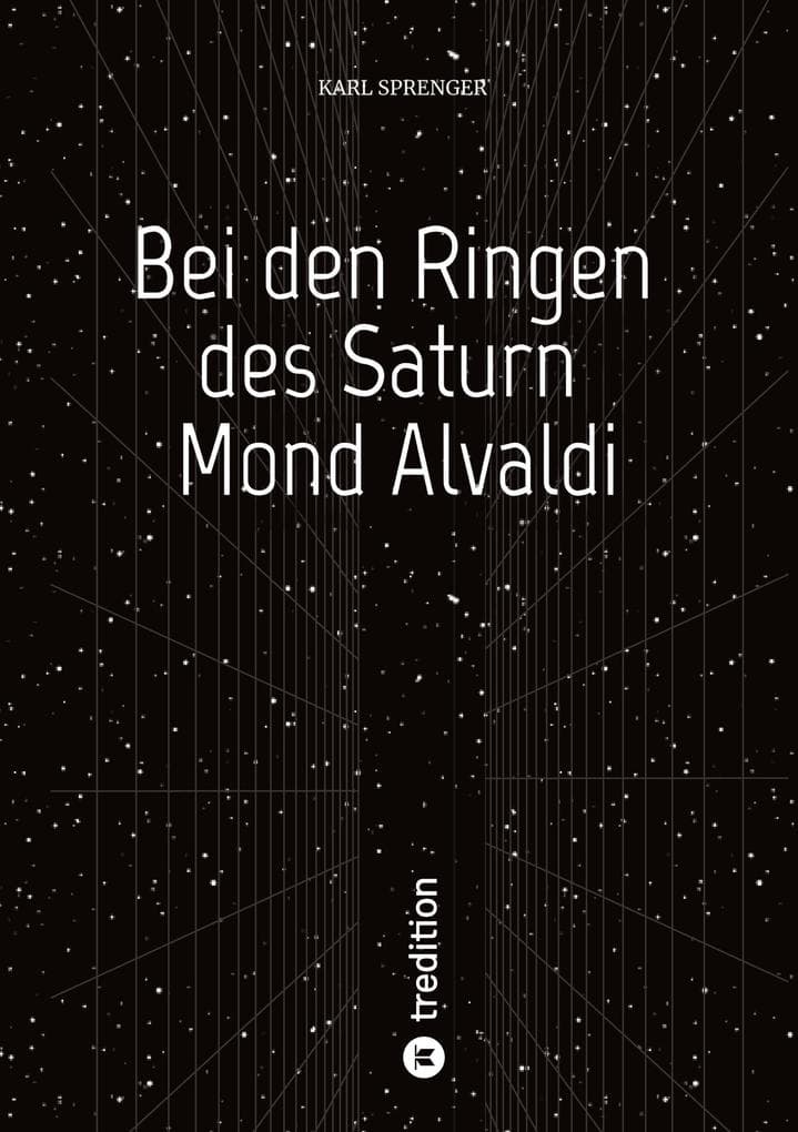 Bei den Ringen des Saturn Mond Alvaldi