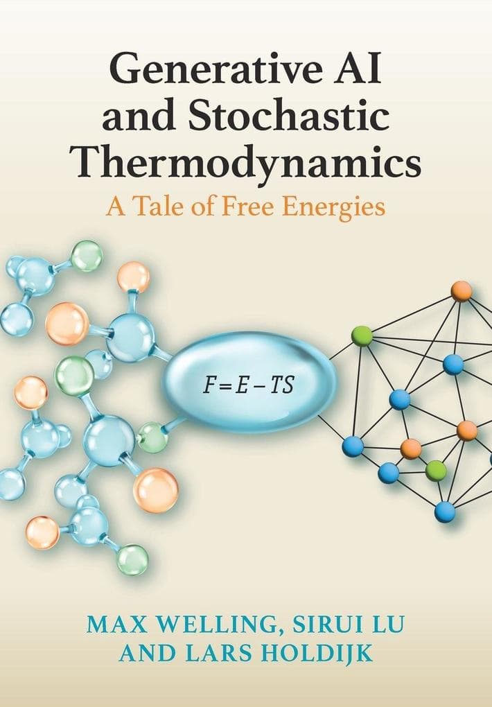 Generative AI and Stochastic Thermodynamics
