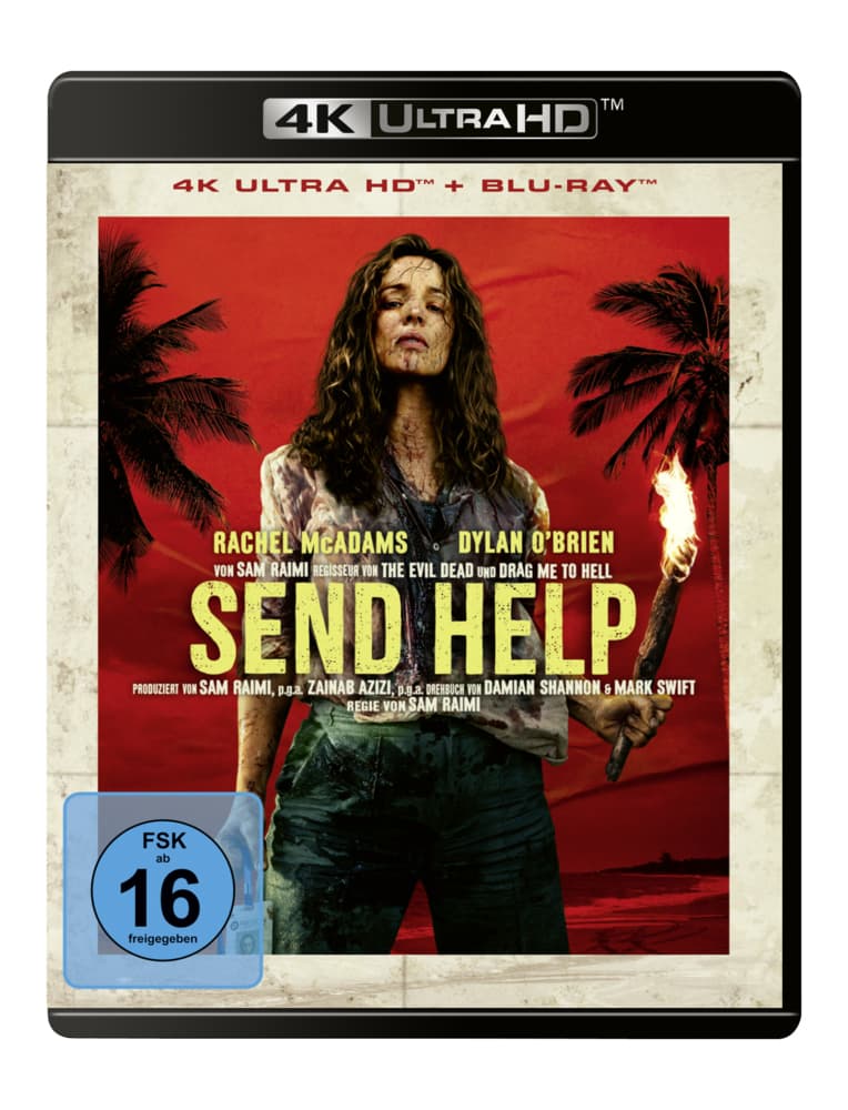 Send Help. UHD + Blu-ray
