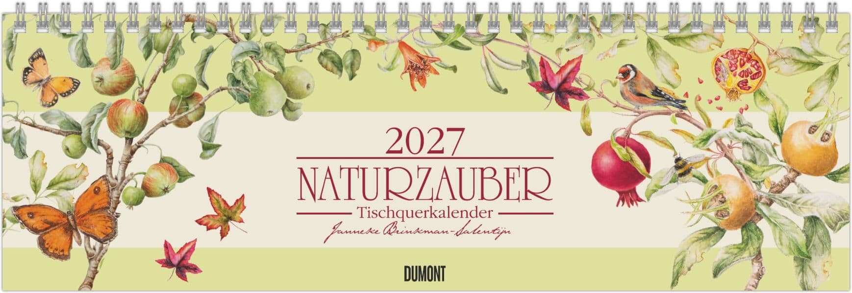 Naturzauber Tischquerkalender 2027