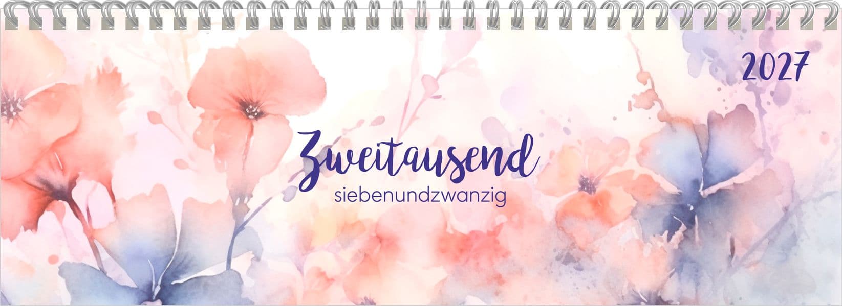 Tischquerkalender Style Flowers 2027