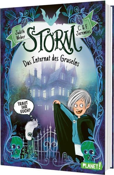 Storm 1: Das Internat des Gruselns: Witzig-spannendes Kinderbuch ab 8 mit tollen Illus und Comic-Elementen für Fans von Vampir- und Schulabenteuern