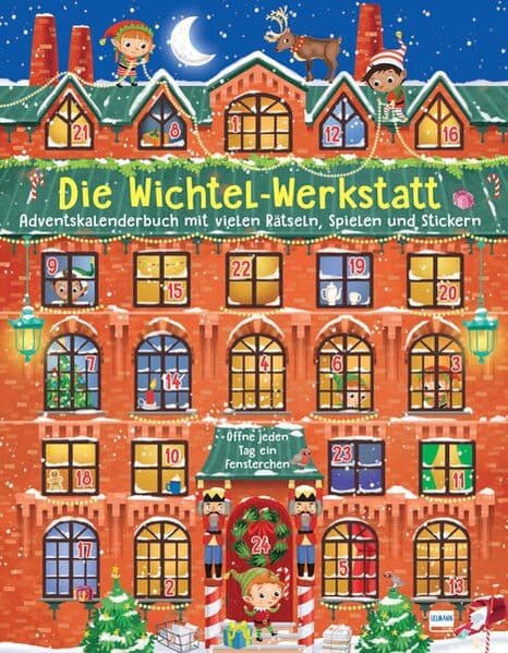 Adventskalenderbuch - Die Wichtel-Werkstatt
