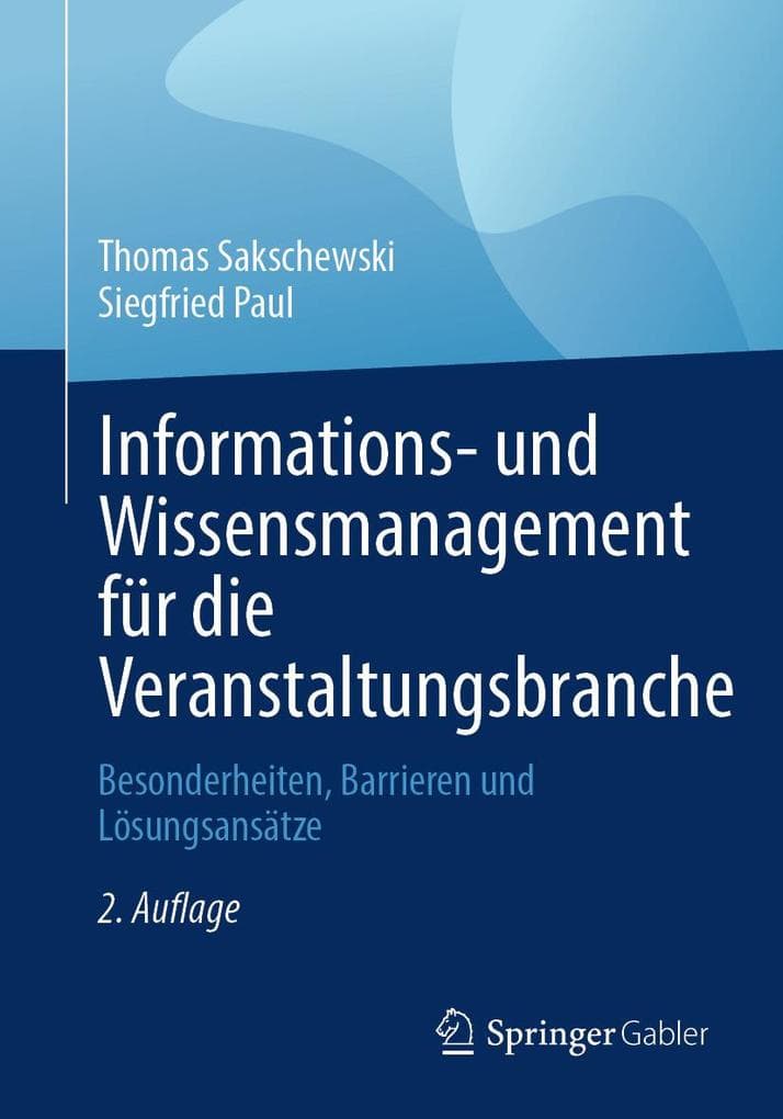 Informations- und Wissensmanagement für die Veranstaltungsbranche