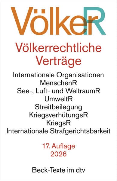 Völkerrechtliche Verträge. VölkerR