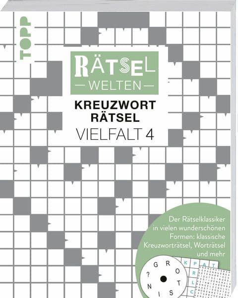 Rätselwelten - Kreuzworträtsel Vielfalt 4 | Der Rätselklassiker in vielen wunderschönen Formen: klassische Kreuzworträtsel, Worträtsel und mehr