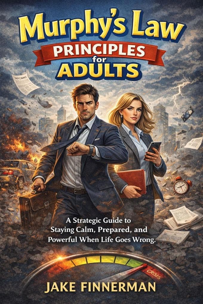 Murphy's Law Principles for Adults: A Strategic Guide to Staying Calm, Prepared, and Powerful When Life Goes Wrong