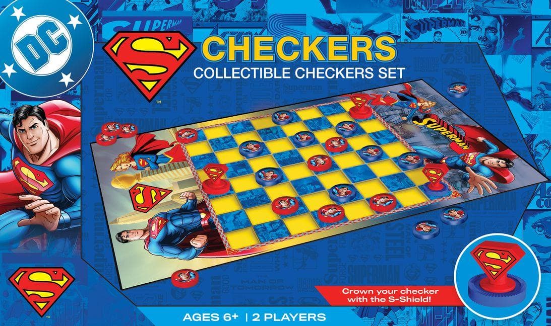 Superman Checkers
