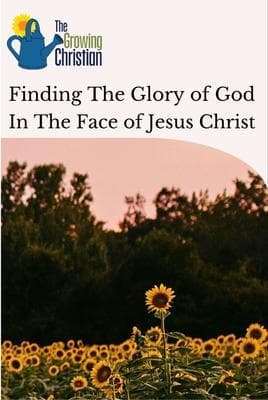 Finding The Glory of God In The Face of Jesus Christ