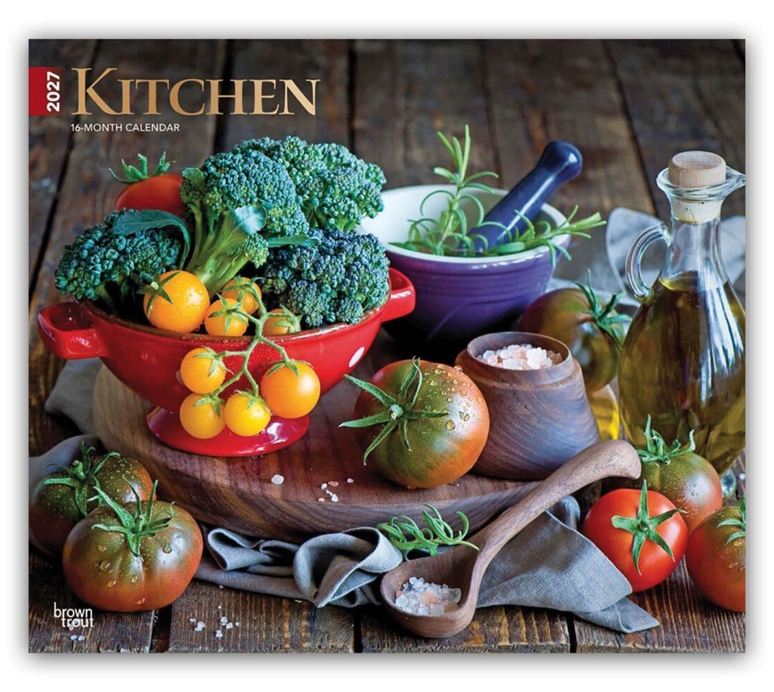 Kitchen - Küchenkalender 2027 - 16-Monatskalender im Deluxe-Format