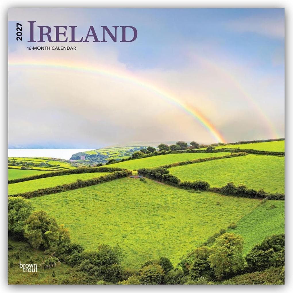 Ireland - Irland 2027 - 16-Monatskalender