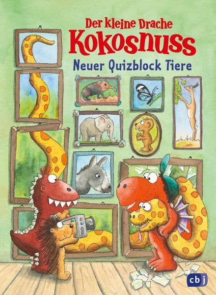 Der kleine Drache Kokosnuss - Quizblock Tiere 2