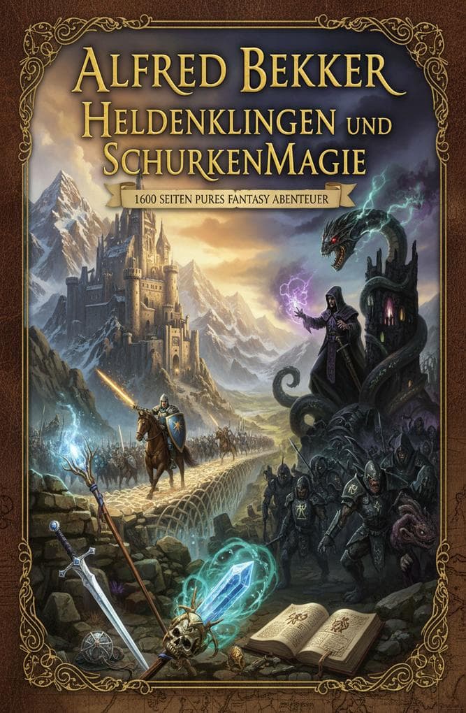 Heldenklingen und Schurkenmagie: 1600 Seiten pures Fantasy Abenteuer