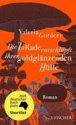 Die Zikade entschlüpft ihrer goldglänzenden Hülle