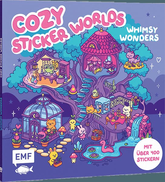 Cozy Sticker Worlds - Whimsy Wonders