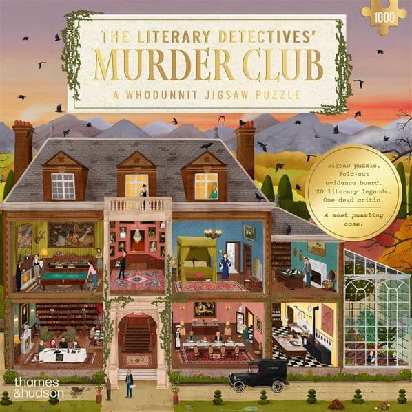 The Literary Detectives' Murder Club. Puzzle 1000 Teile