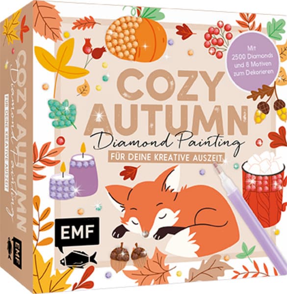 Cozy Autumn Diamond Painting - DIY-Set für deine kreative Auszeit