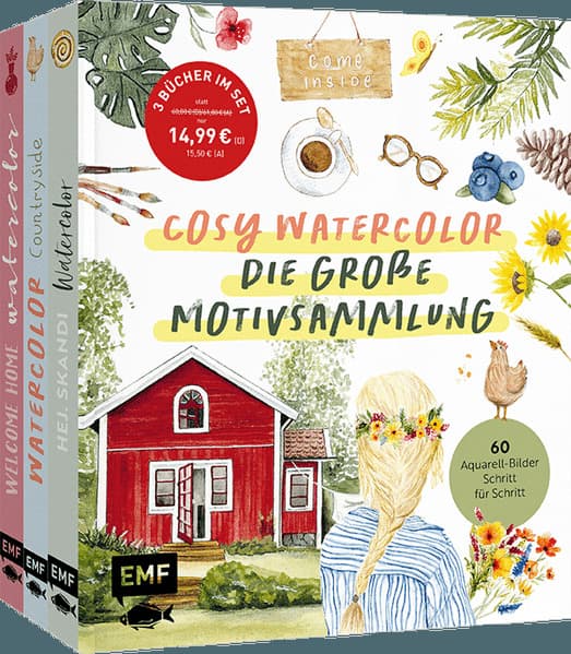 Cosy Watercolor - die große Motivsammlung